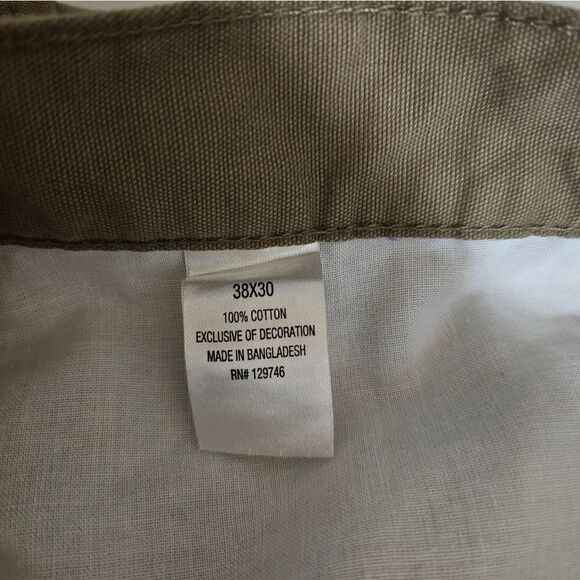 Blue Mountain carpenter pants men's 38X30" lt brown Pre-owned - Picture 5 of 8